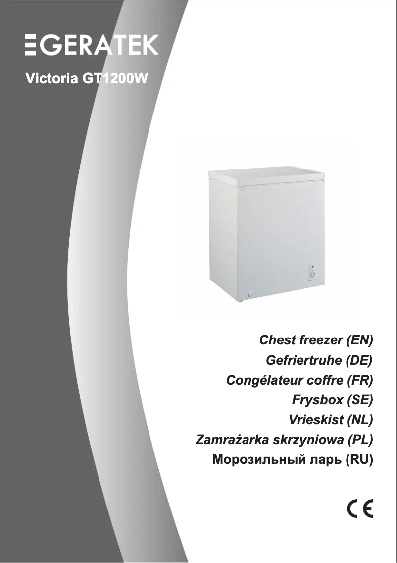 Image de la première page du manuel de l'appareil CFR-126352