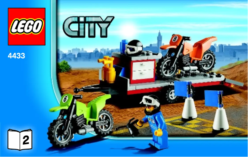 Página 1 del manual Manual de usuario Lego Dirt Bike Transporter