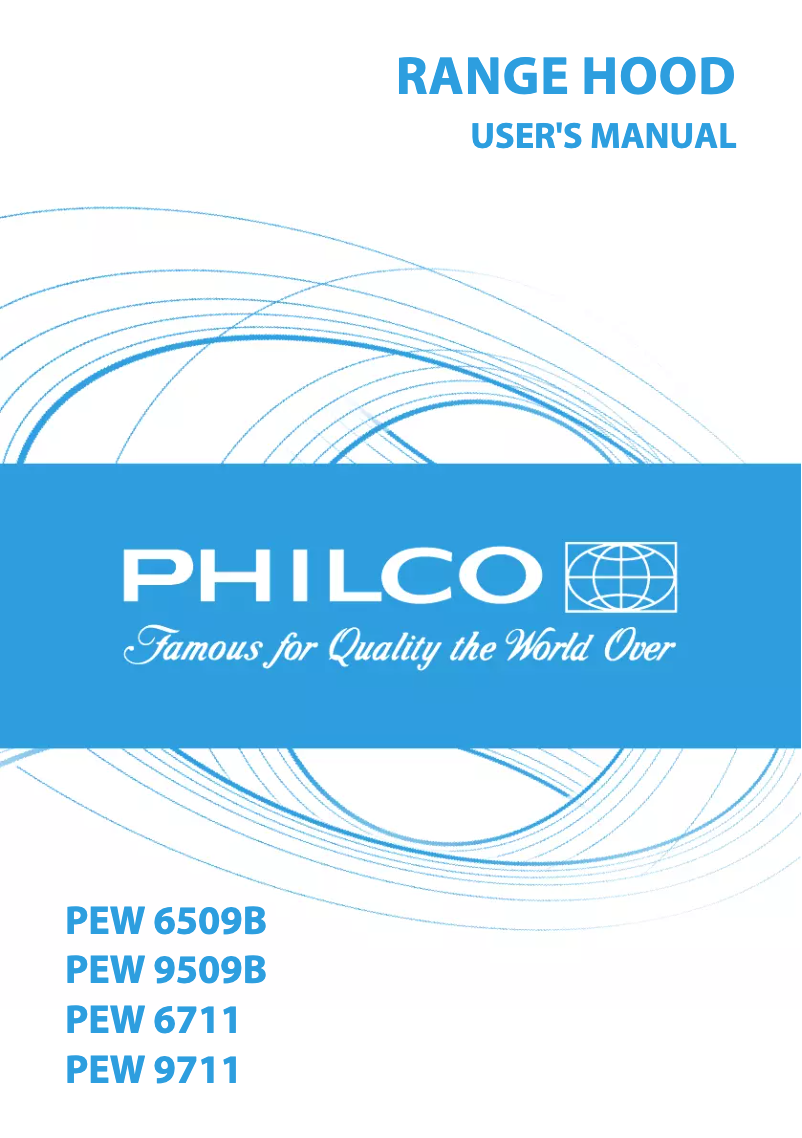 Page 1 de la notice Manuel utilisateur Philco PEW 6711