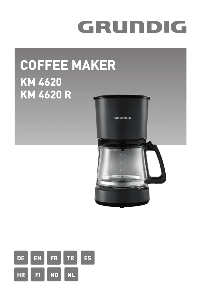 Page 1 de la notice Manuel utilisateur Grundig KM 4620 R