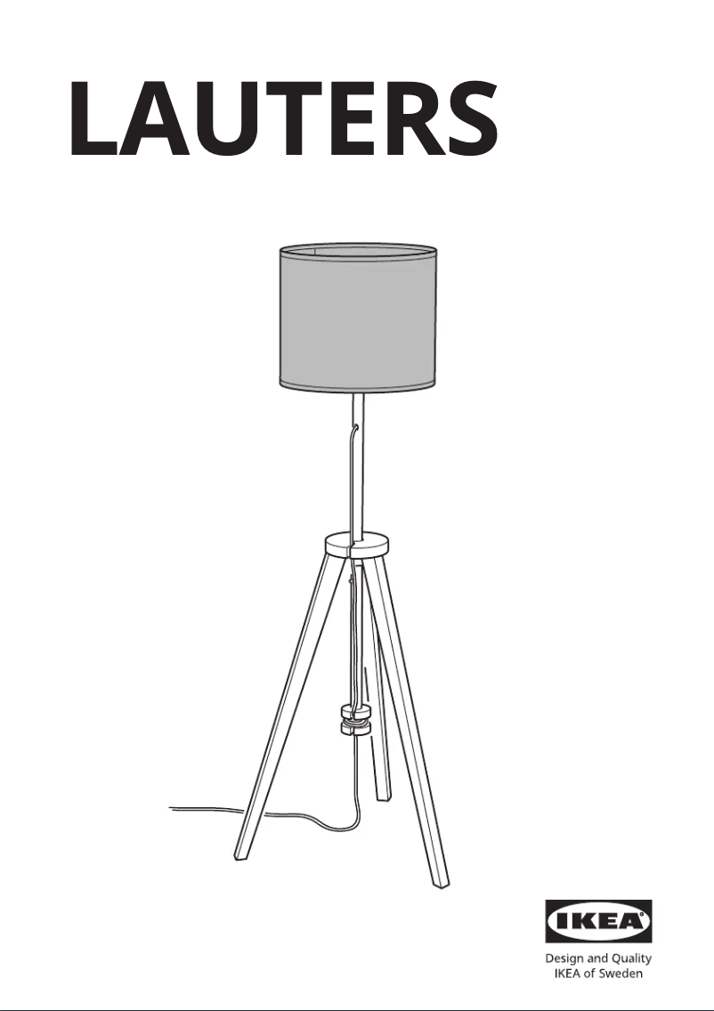 Imagen de la primera página del manual del dispositivo LAUTERS 604.059.41