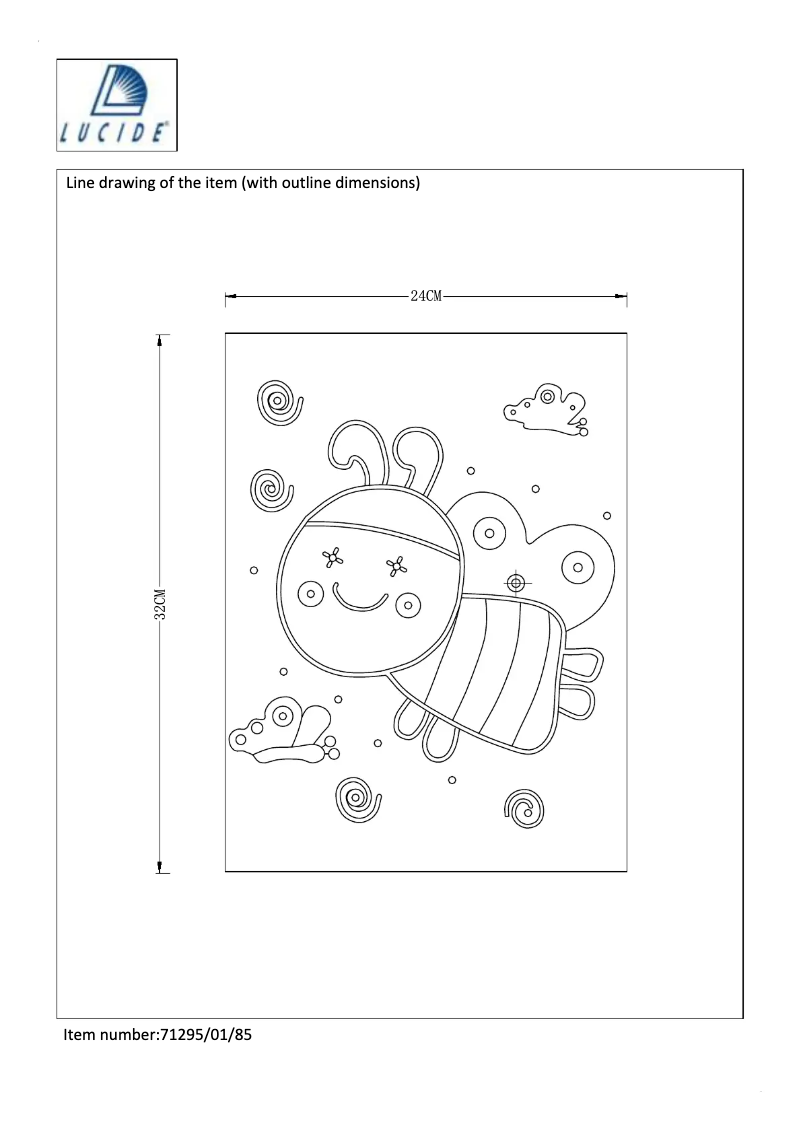 Image de la première page du manuel de l'appareil Kido-LED