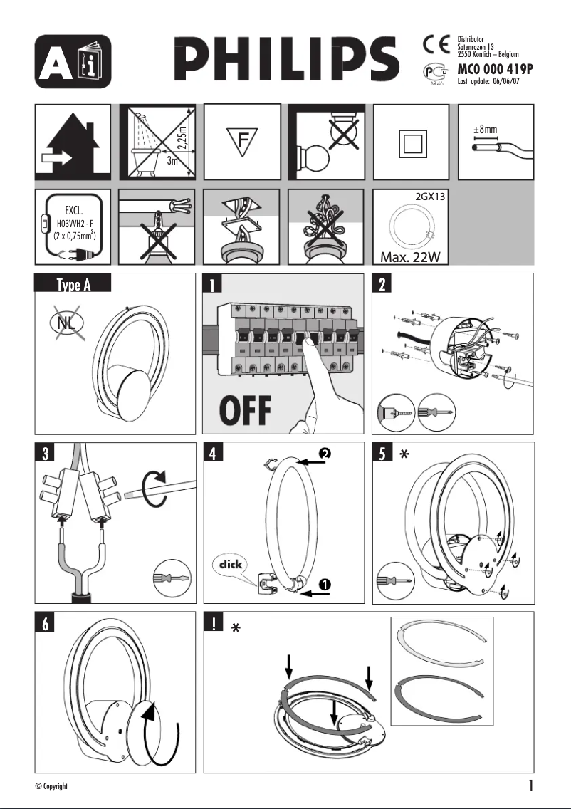 Page n°1 - Manuel utilisateur Philips Ecomoods 346124816