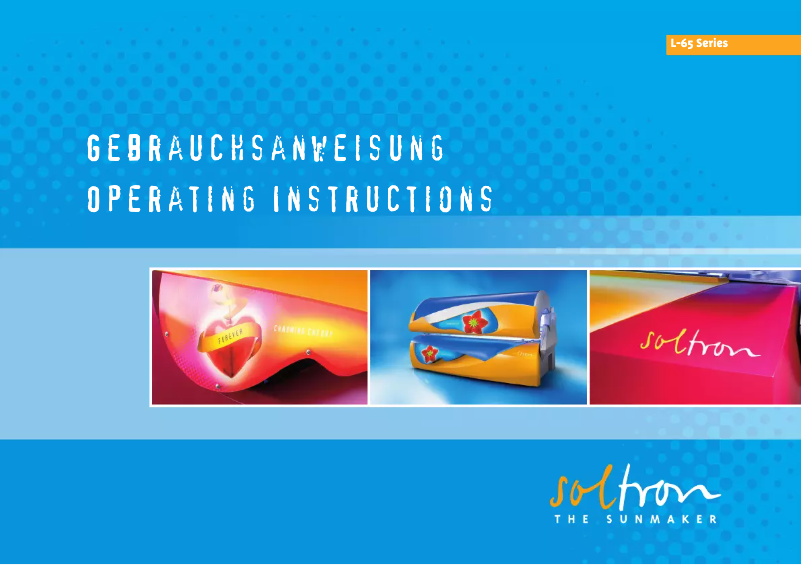 Page 1 de la notice Manuel utilisateur Soltron L-65