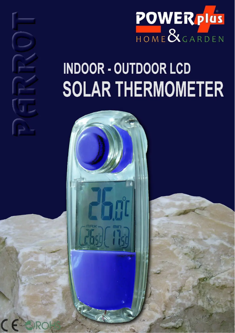 Page 1 de la notice Manuel utilisateur PowerPlus PP-PARROT