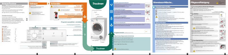 Page 1 de la notice Manuel utilisateur Siemens WT46E1M1