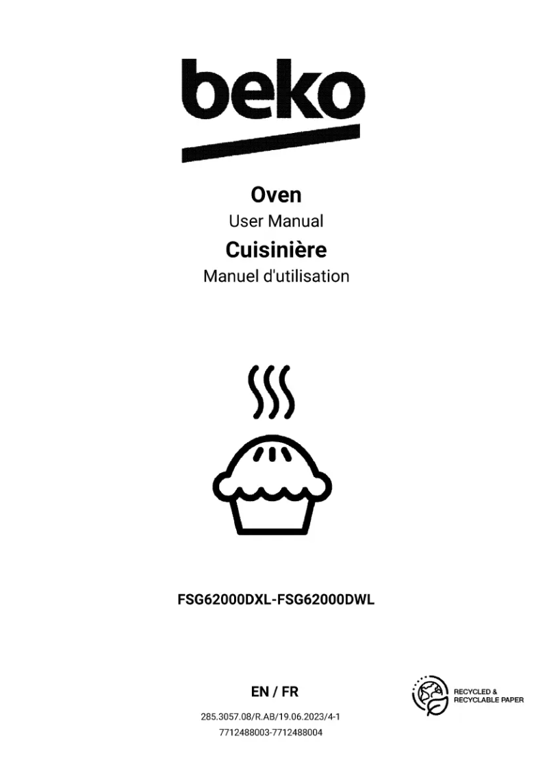 Image de la première page du manuel de l'appareil FSG62000DWL