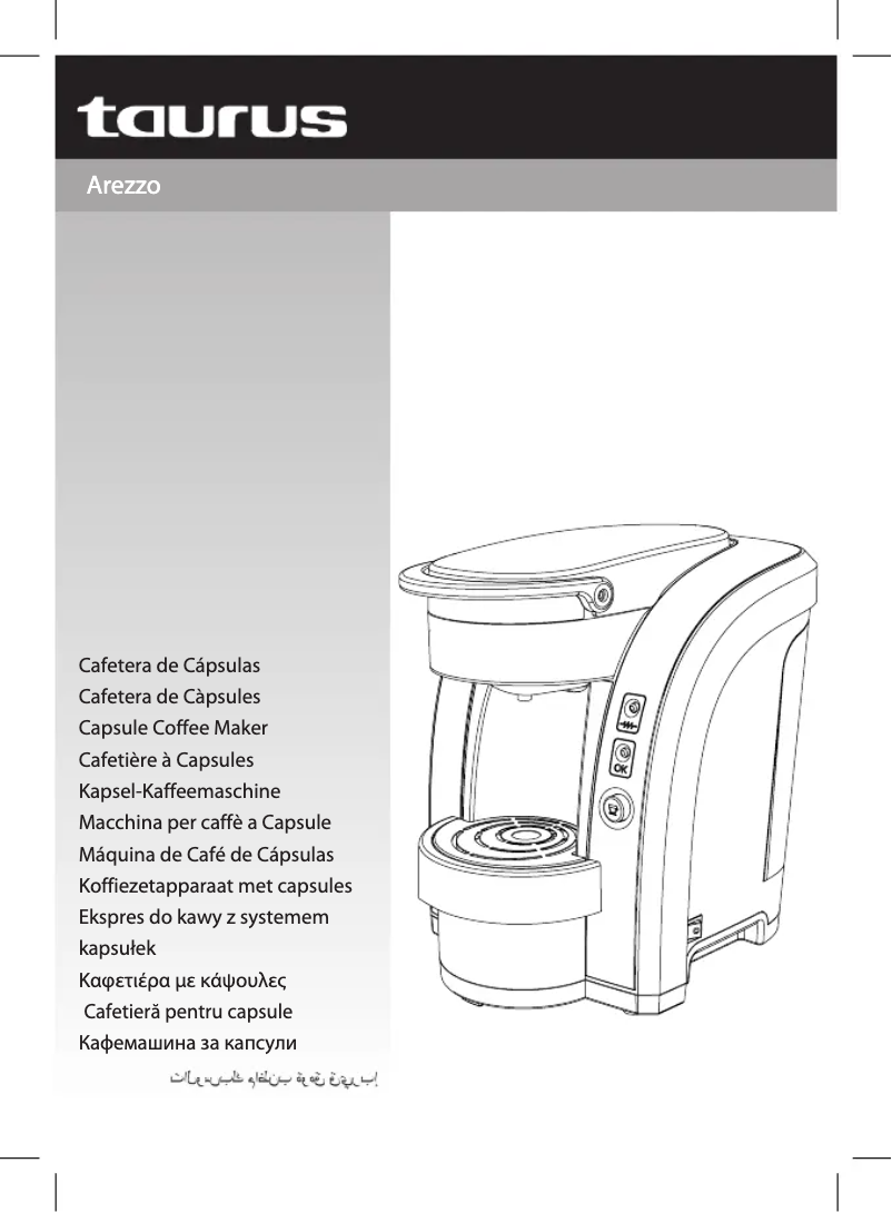 Page 1 de la notice Manuel utilisateur Taurus Arezzo