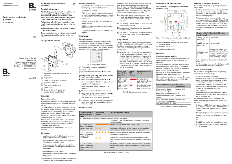 Page n°1 - Manuel utilisateur Hager 85245239