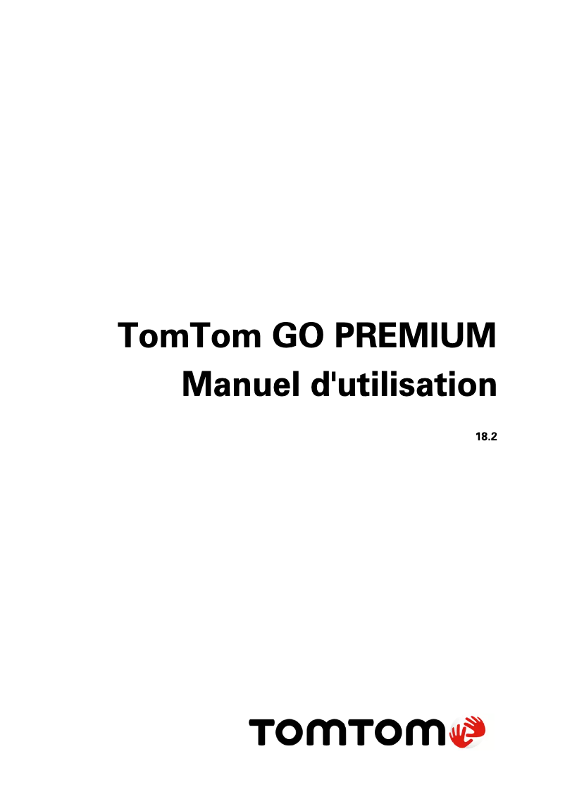 Page 1 de la notice Manuel utilisateur TomTom GO Premium 5
