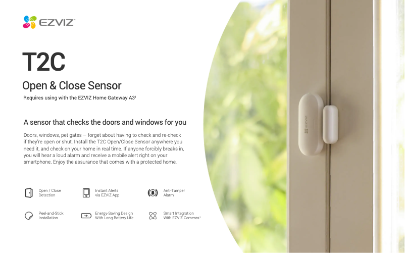 Página 1 del manual Manual de usuario EZVIZ T2C