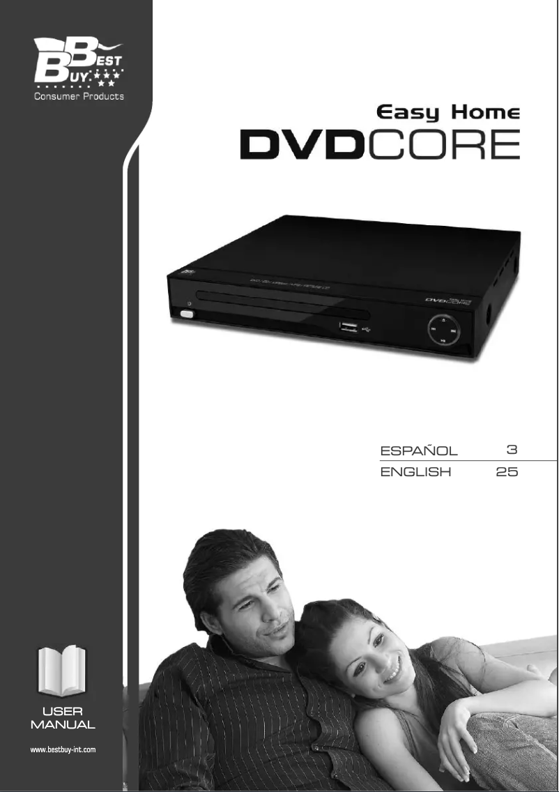 Page n°1 - Manuel utilisateur Best Buy Easy Home DVD Core