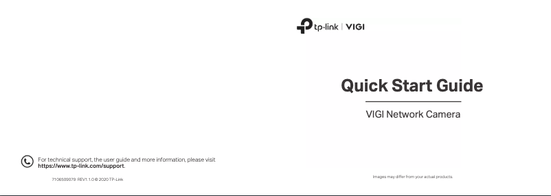 Page n°1 - Manuel utilisateur TP-Link VIGI C400HP