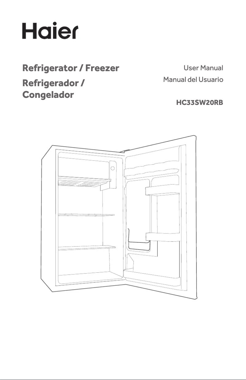 Imagen de la primera página del manual del dispositivo HC33SW20RB