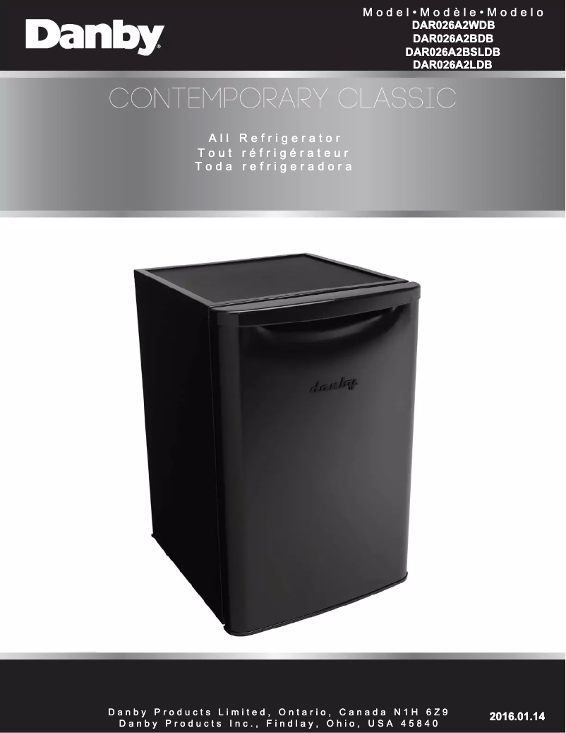 Imagen de la primera página del manual del dispositivo DAR026A2