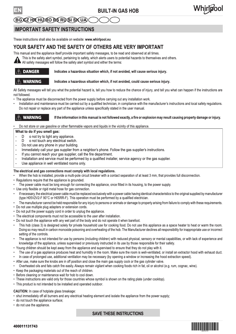 Image de la première page du manuel de l'appareil GOA 6425/S