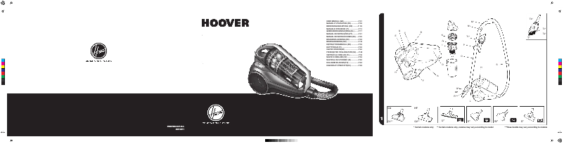 Page 1 de la notice Manuel utilisateur Hoover RE71_RE01021