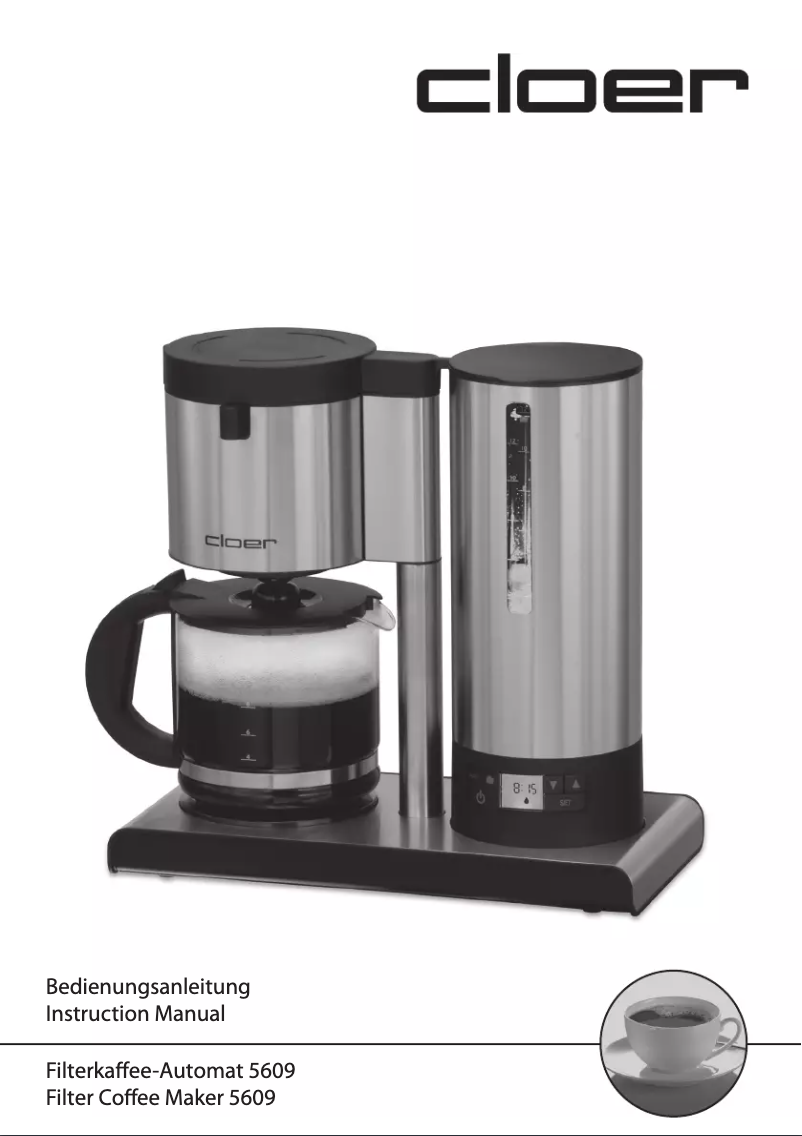 Imagen de la primera página del manual del dispositivo 5609