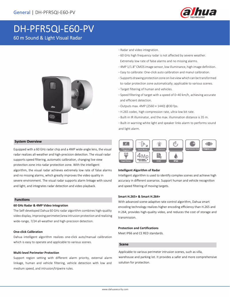 Image de la première page du manuel de l'appareil PFR5QI-E60-PV