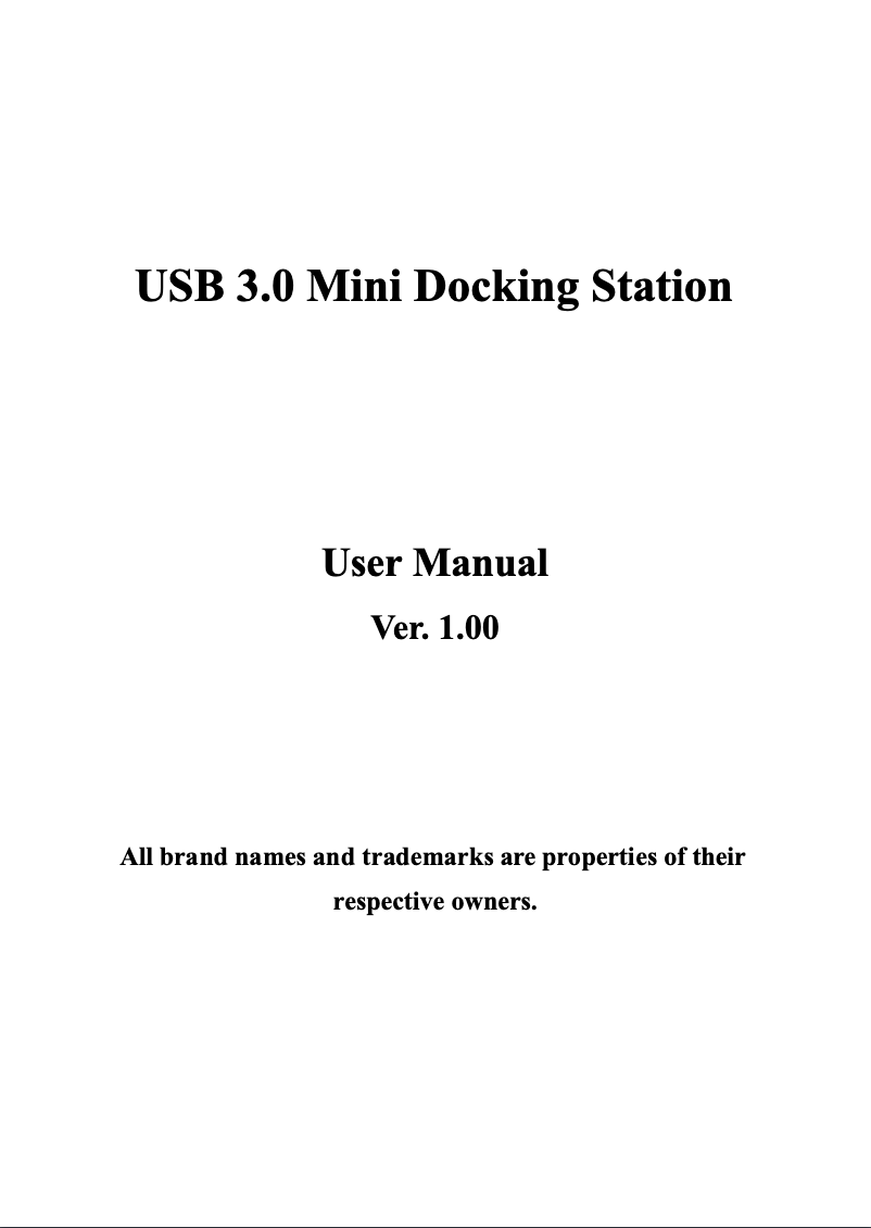 Page 1 de la notice Manuel utilisateur ST Lab U-1030