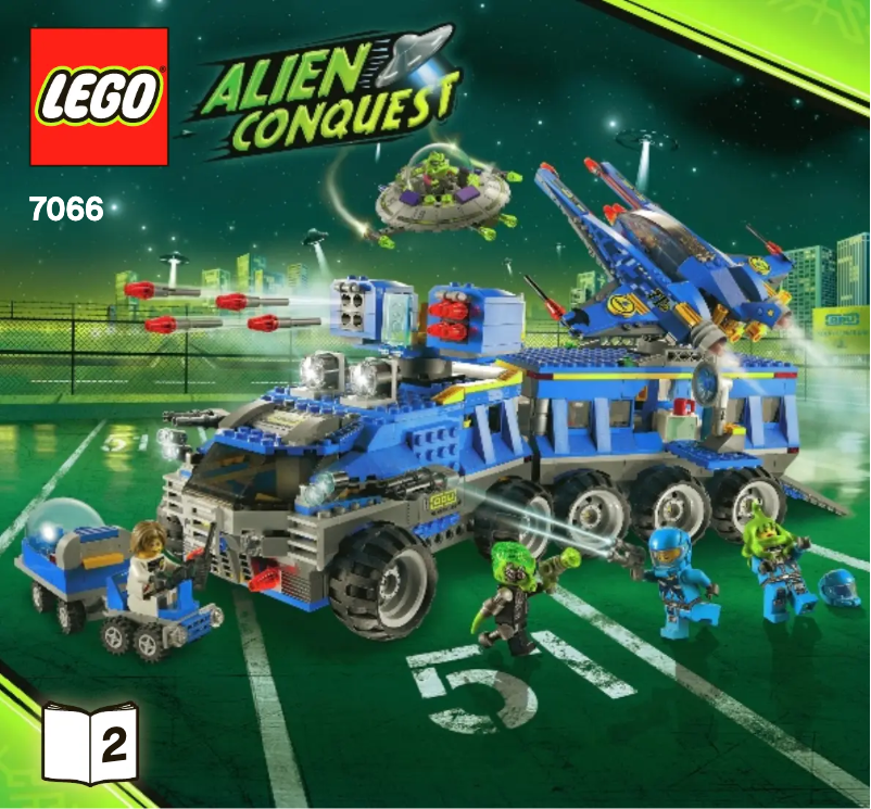 Page n°1 - Manuel utilisateur Lego Earth Defense HQ