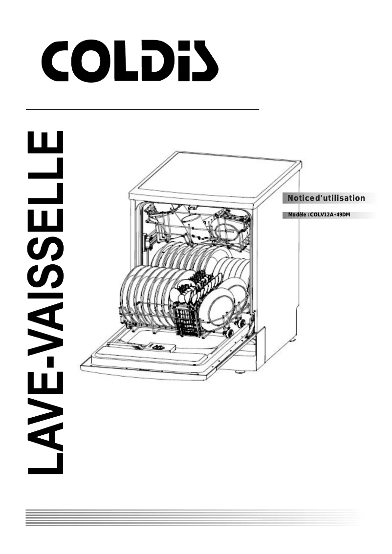 Page n°1 - Manuel utilisateur Coldis COLV12A+49DM