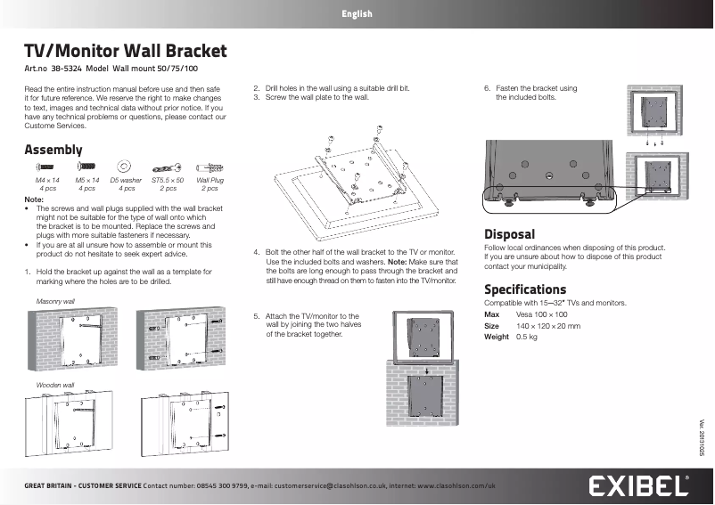 Image de la première page du manuel de l'appareil 38-5324