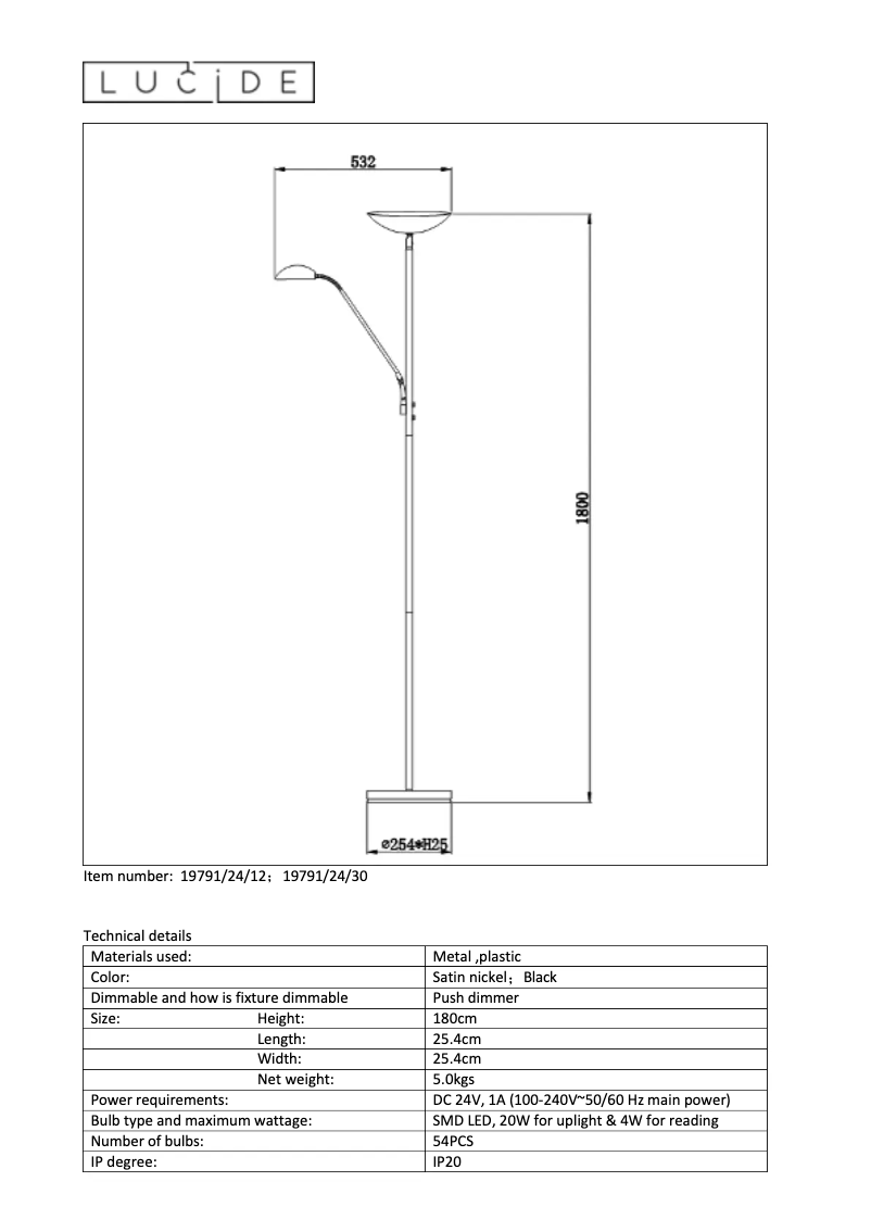 Image de la première page du manuel de l'appareil Zenith