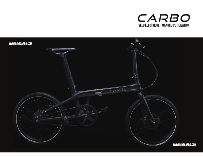 Página 1 del manual Manual de usuario Carbo Model X