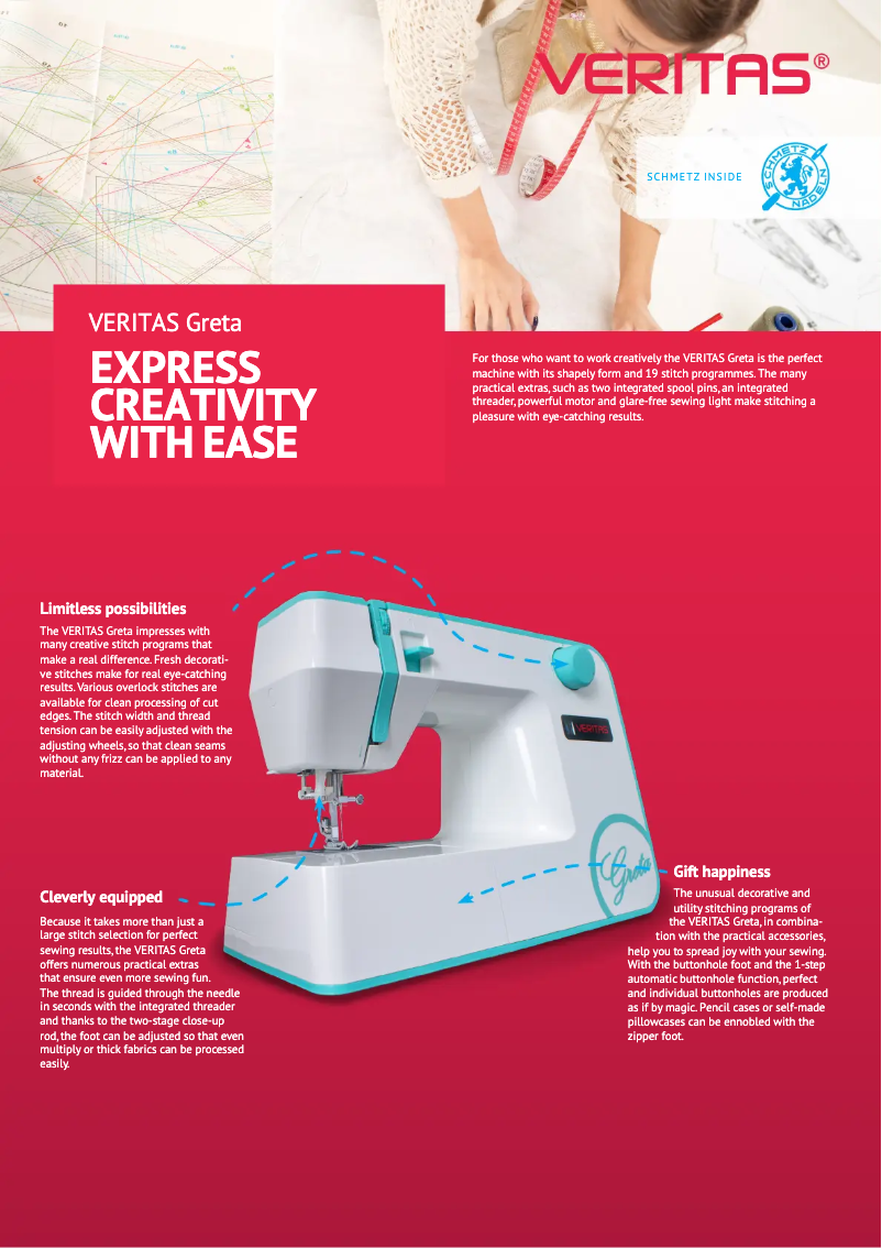 Page n°1 - Fiche technique Veritas Greta