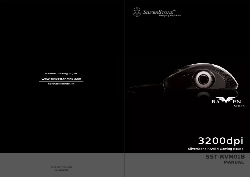 Page n°1 - Manuel utilisateur Silverstone RVM01