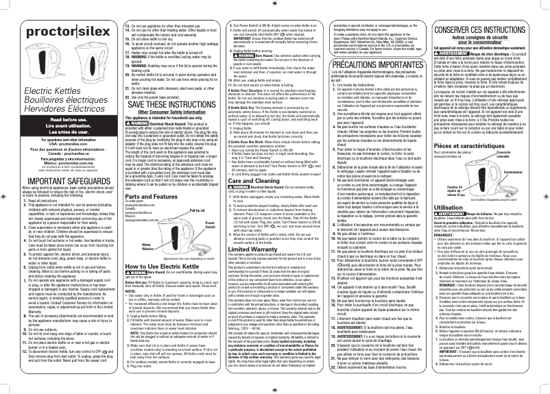 Image de la première page du manuel de l'appareil K4097PS
