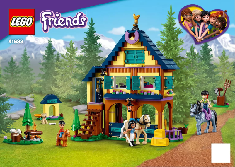 Page n°1 - Manuel utilisateur Lego Friends 41683