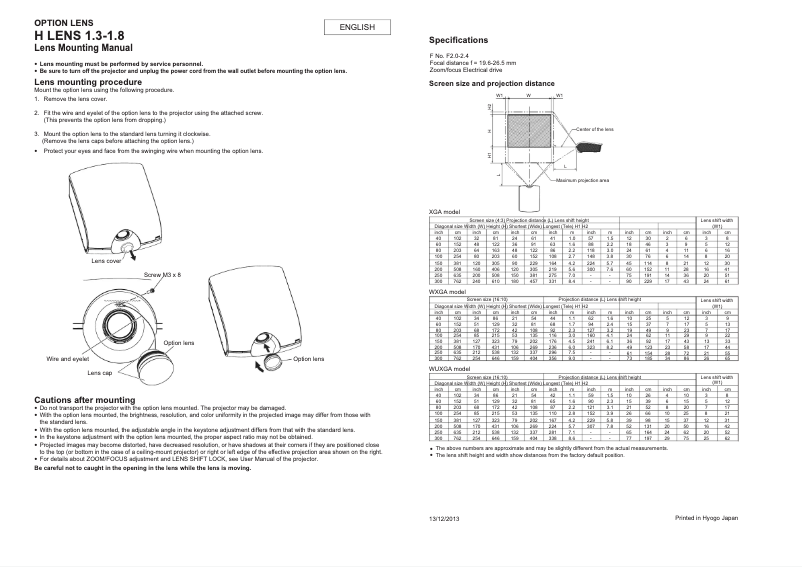 Page 1 de la notice Manuel utilisateur Barco R9832767