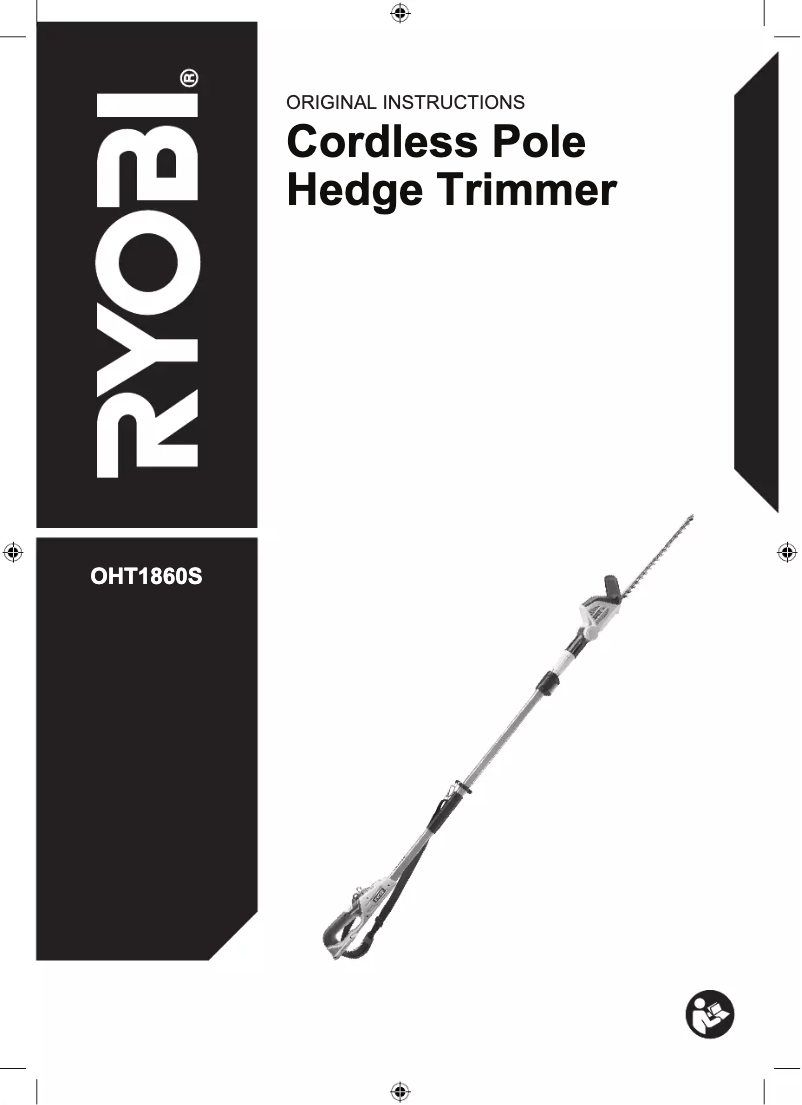 Página 1 del manual Manual de usuario RYOBI OHT1860S