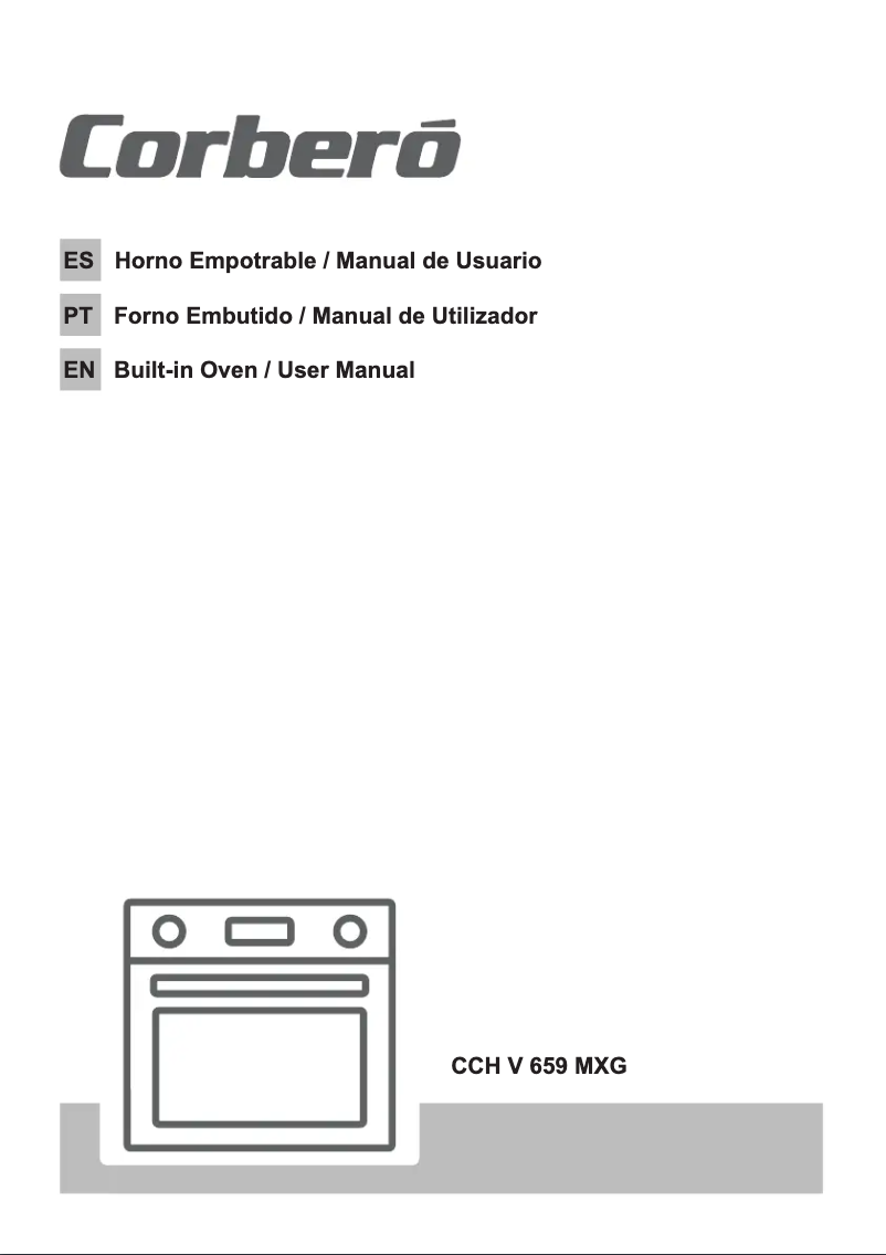 Page 1 de la notice Manuel utilisateur Corbero CCHV659MXG