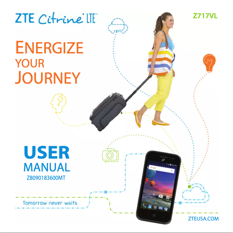 Page n°1 - Manuel utilisateur ZTE Citrine LTE