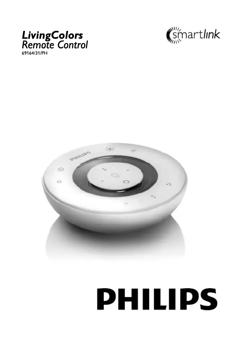 Page 1 de la notice Manuel utilisateur Philips LivingColors 6916431PH