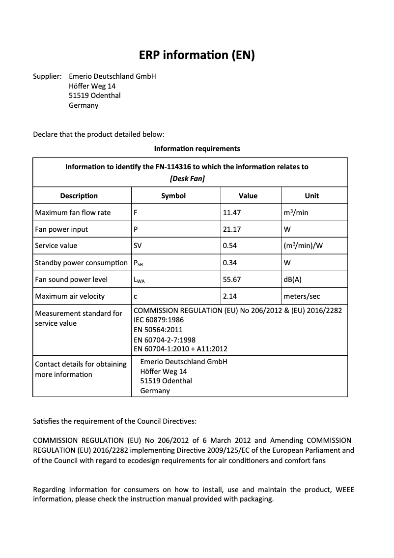 Image de la première page du manuel de l'appareil FN-114316