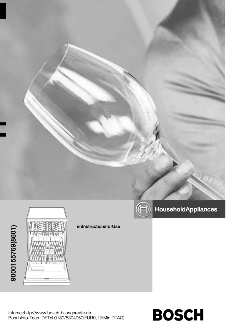 Page 1 de la notice Manuel utilisateur Bosch SGS44E28