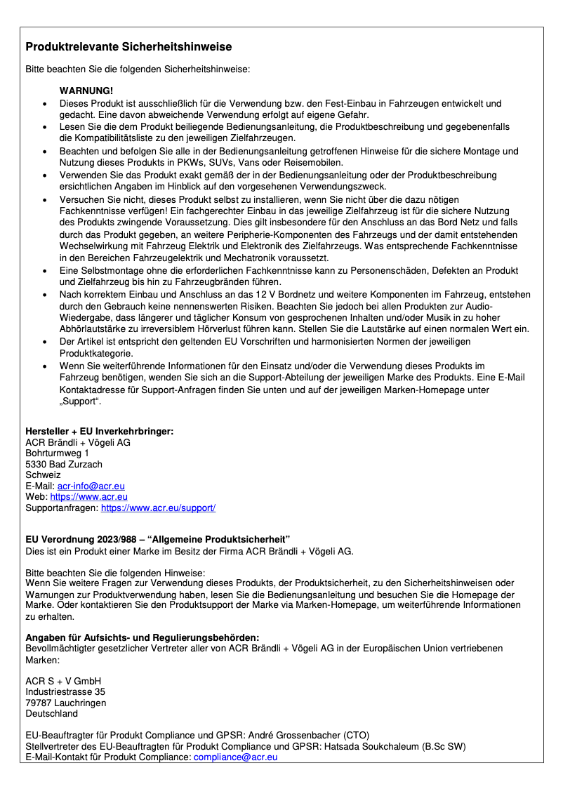 Page n°1 - Manuel utilisateur Axton A101