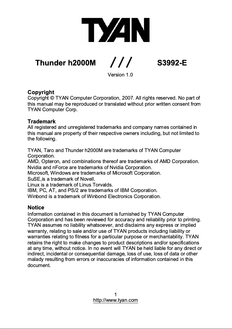 Image de la première page du manuel de l'appareil S3992G3NR-E
