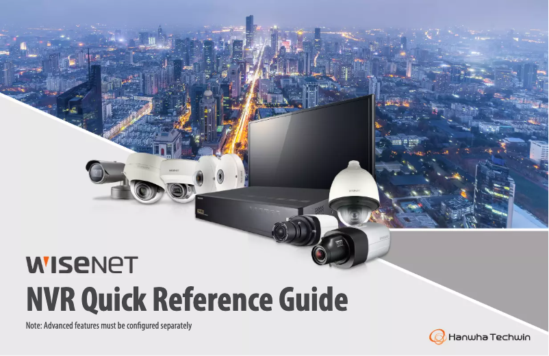 Page n°1 - Manuel utilisateur Hanwha XRN-1610A