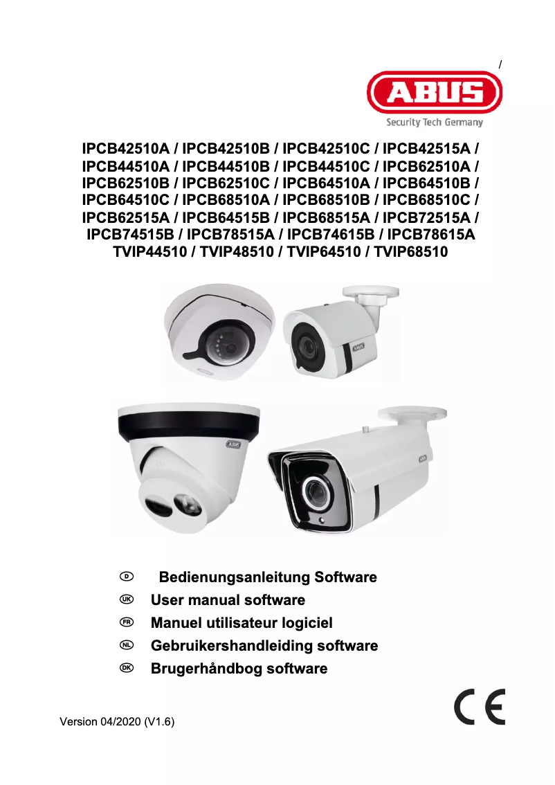 Image de la première page du manuel de l'appareil IPCB64510A