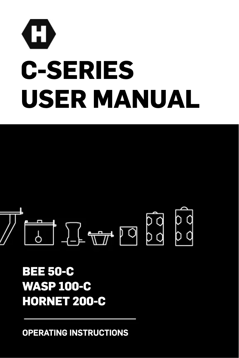 Página 1 del manual Manual de usuario Hive Bee 50-C