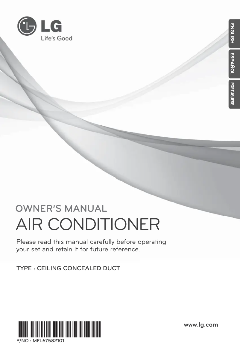 Page 1 de la notice Manuel utilisateur LG ABNH60GRLA2