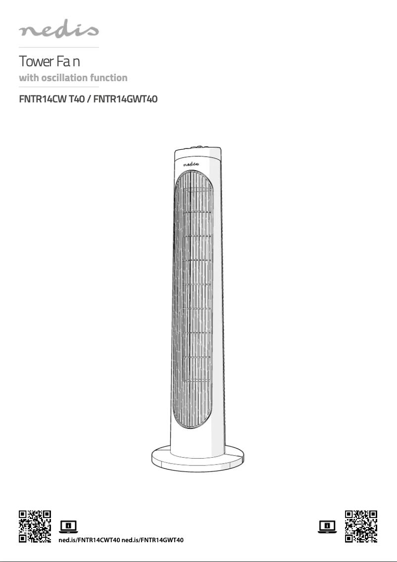 Image de la première page du manuel de l'appareil FNTR14CWT40