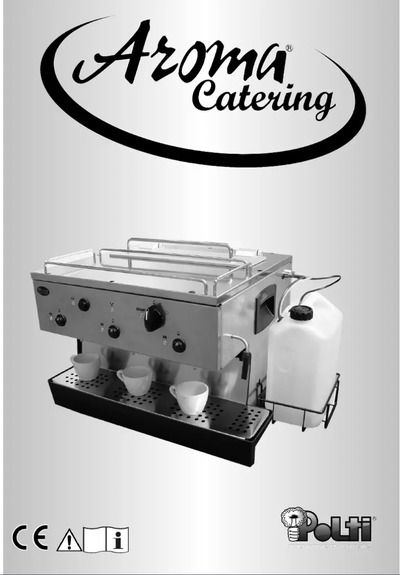 Image de la première page du manuel de l'appareil Aroma Catering