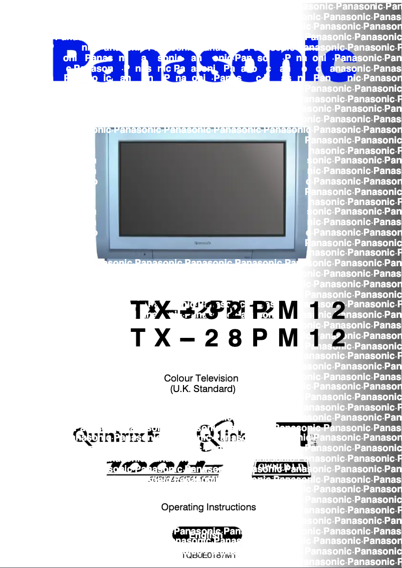 Página 1 del manual Manual de usuario Panasonic TX-32PM12