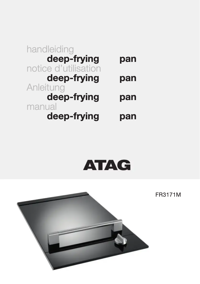 Image de la première page du manuel de l'appareil FR3171MUU